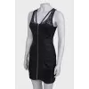 Bodycon dress with lace