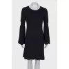 Navy blue shift dress