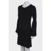 Navy blue shift dress