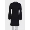 Navy blue shift dress