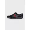 Men's combined black sneakers