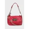 Animal embossed leather bag