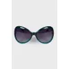 Turquoise sunglasses