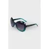 Turquoise sunglasses