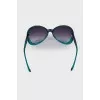 Turquoise sunglasses