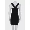Dress with sequins on the front