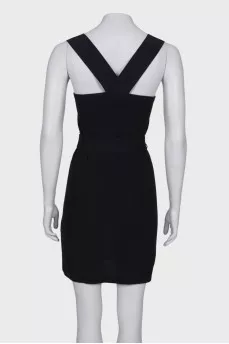 Dress with sequins on the front