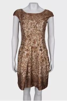 Floral print dress