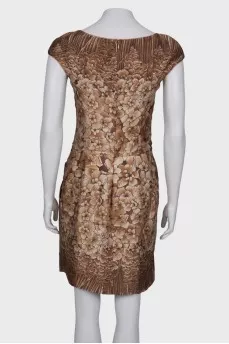 Floral print dress