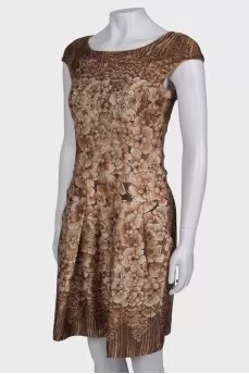 Floral print dress