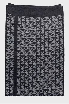 Scarf with lurex, with tag