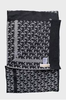 Scarf with lurex, with tag