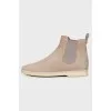 Lady Sahara suede boots