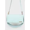 Rectangular leather bag