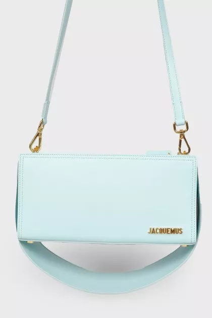 Rectangular leather bag