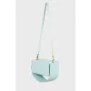 Rectangular leather bag