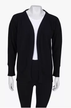 Cashmere black cardigan