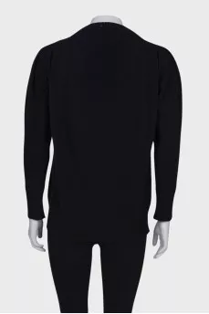 Cashmere black cardigan