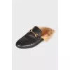 Princetown leather mules