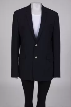 Men's blue wool jacket