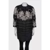 Black jacket with lace