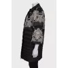 Black jacket with lace