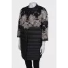 Black jacket with lace