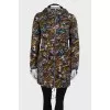 Multicolour print jacket