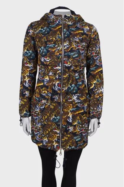 Multicolour print jacket