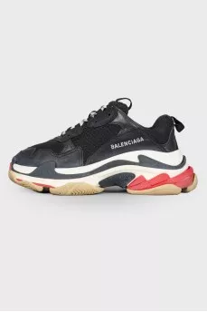 Triple S sneakers in black