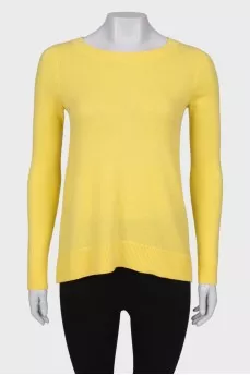 Cashmere yellow sweater with tag