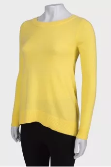 Cashmere yellow sweater with tag