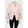 Light pink poncho