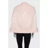 Light pink poncho