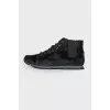 Men's suede sports boots
