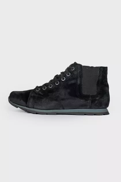 Men's suede sports boots
