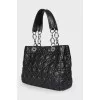 Soft Lady Dior Cannage bag with tag