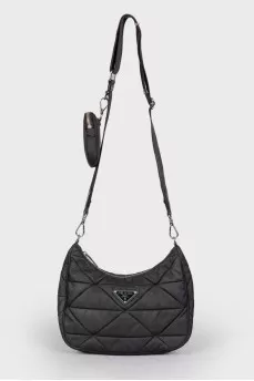 Сумка стьобана Prada Re-Nylon