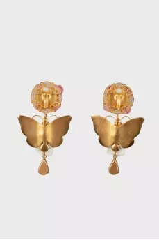 Кліпси Hydrangea & Butterfly Drop
