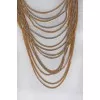 Mixed layered necklace