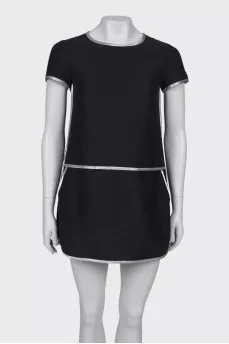 Graphite T-shirt dress