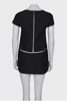 Graphite T-shirt dress