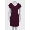 Purple lace dress with tag