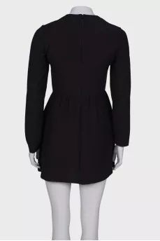 Black fitted dress