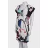 Shift silk dress