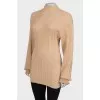 Beige reaper-effect blouse