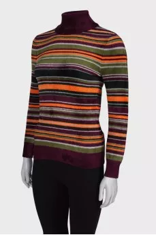 Mixed sweater with tag