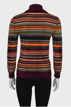 Mixed sweater with tag