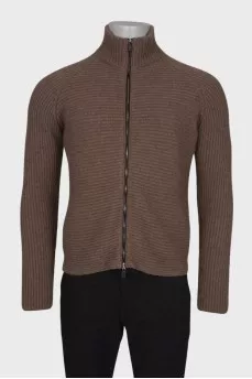 Men's cashmere cardigan