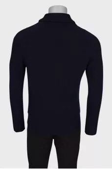 Men's wool cardigan with tag